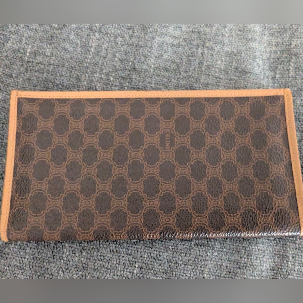 Celine Macadam Bifold Long Wallet